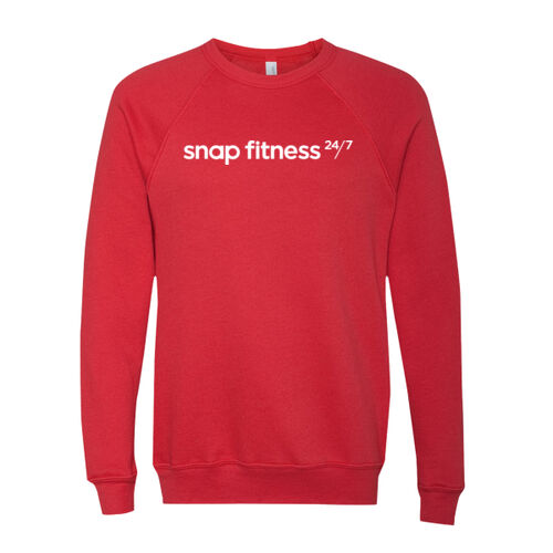 Snap Fitness - Unisex Sponge Fleece Raglan Sweatshirt Thumbnail