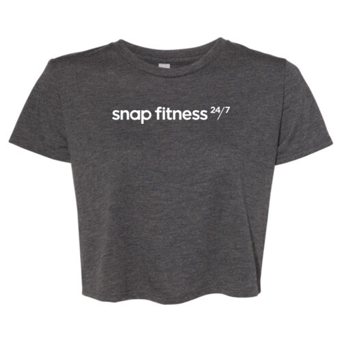 Snap Fitness - Women's Flowy Cropped Tee Thumbnail